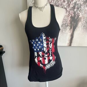 Anabolic USA skull tank top medium